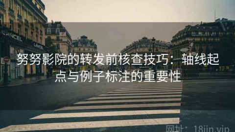 努努影院的转发前核查技巧：轴线起点与例子标注的重要性